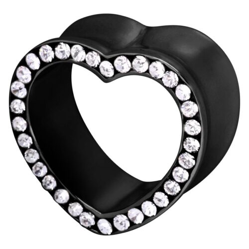 Multi Jewelled Heart Tunnel