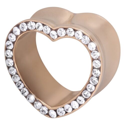 Multi Jewelled Heart Tunnel
