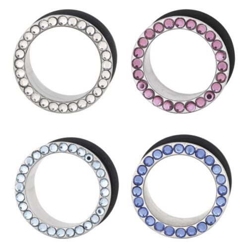 Jewelled Single Flared Tunnel