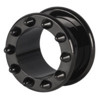 Steel Blackline® Cone Flesh Tunnel Steel Blackline® Cone Flesh Tunnel