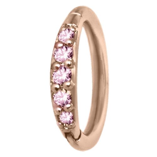 Pave Setting Crystals Top