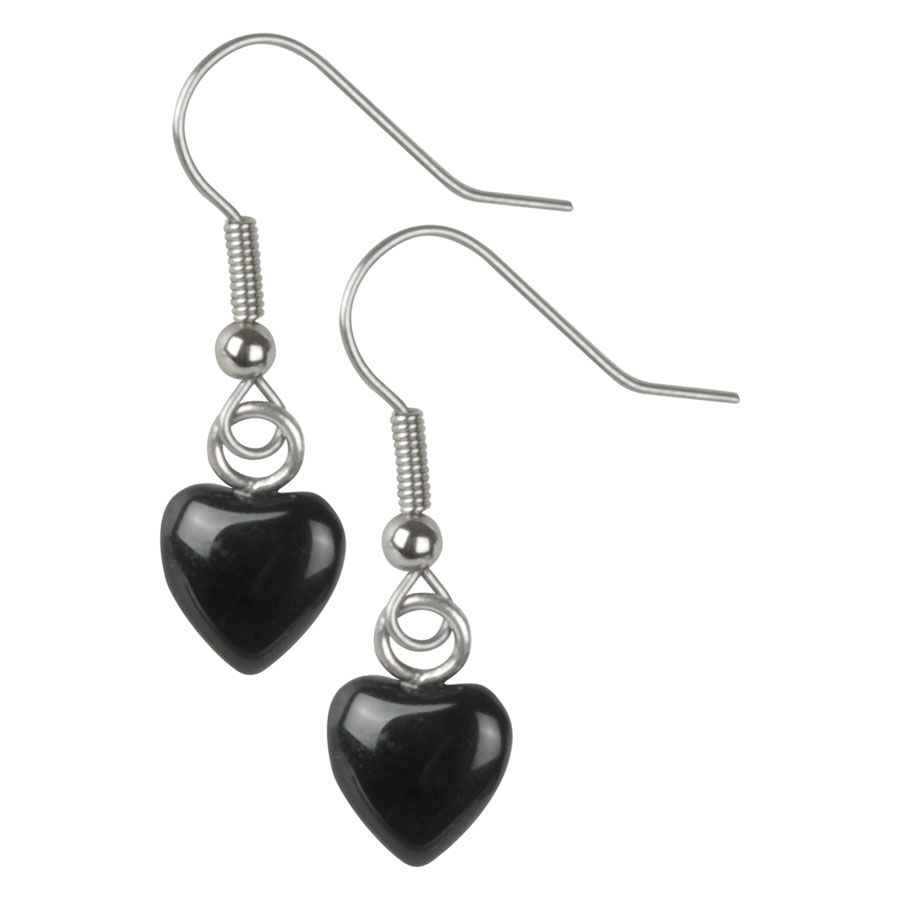 Wildkitten® - Black Heart Earrings Wildkitten® - Black Heart Earrings