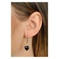 Wildkitten® - Black Heart Earrings Wildkitten® - Black Heart Earrings