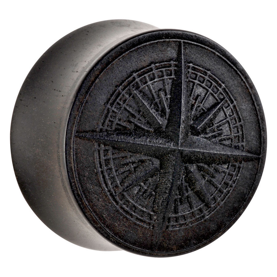 Organic® Compass on Ebony Wood Organic® Compass on Ebony Wood