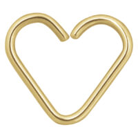 Steel Zirconline® Continuous Ring Heart Steel Zirconline® Continuous Ring Heart