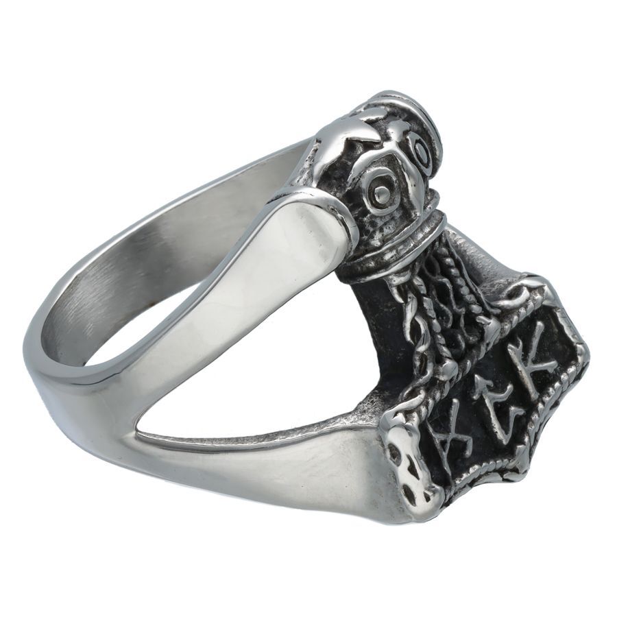 Nordic Thor Hammer Ring
