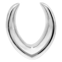 Oval Ear Saddles Silver Oval Ear Saddles Silver