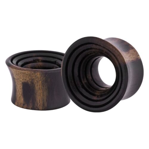 5 Lines on Ebony Wood Plug