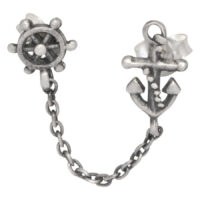 Steel Basicline® - Matt Ear Chain Anker