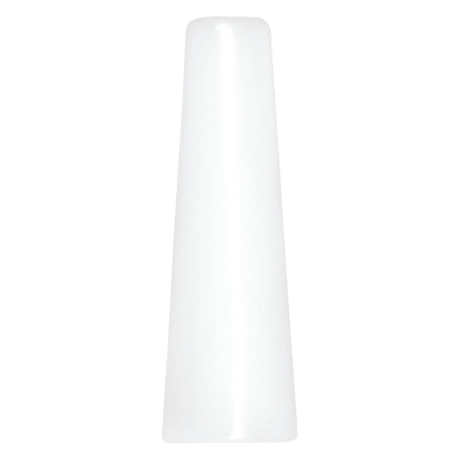 White Acrylic Taper White Acrylic Taper