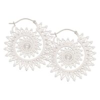 Floral Nautilus Hoops Floral Nautilus Hoops