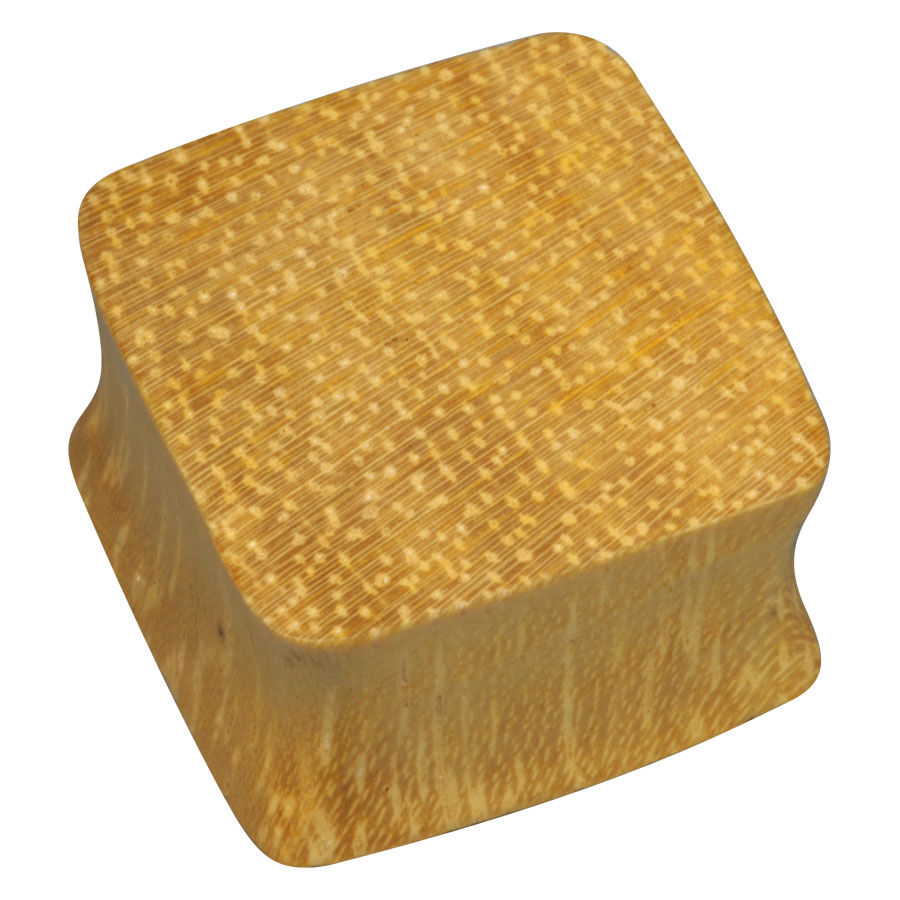 Wood Square Plug - 04 Jack Fruit Wood
