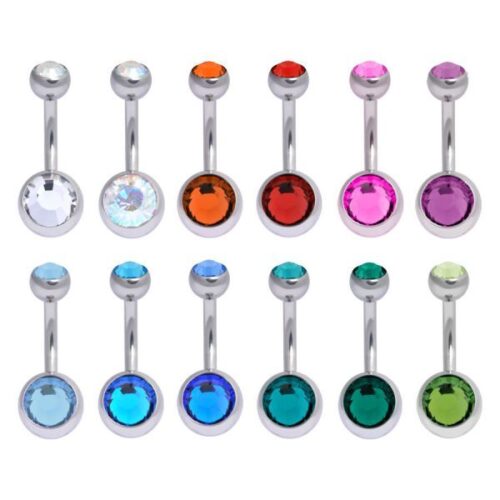 Internally Threaded Double Jewelled Bananabell