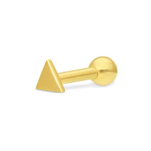 18k Earbarbell Triangle