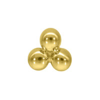 Internally Three Balls Trinity Attachment 14k Internally Three Balls Trinity Attachment 14k