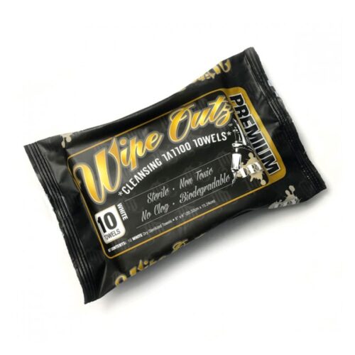 Wipe Outz Dry Sterilized Tattoo Towels