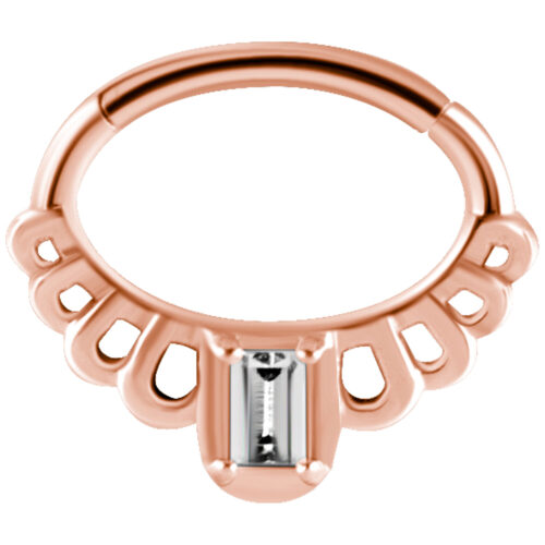 Hinged Princess Clicker - Rosegold