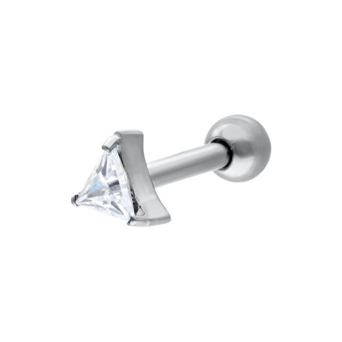 Crystal Triangle Earbarbell
