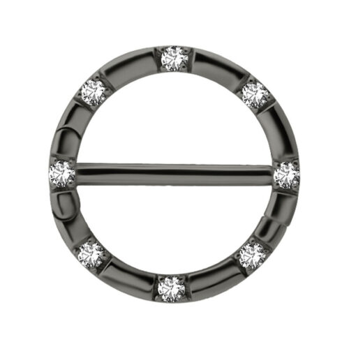 Jewelled Prong Setting Nipple Clicker