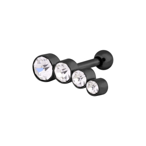 4 Round Crystals Left