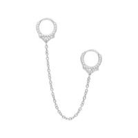 Glitter Cuffs Long Chain