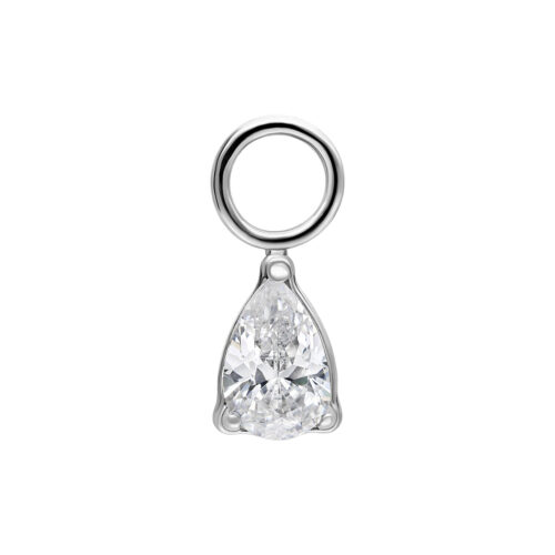Crystal Teardrop Pendant