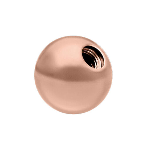 Rosegold Threaded Ball