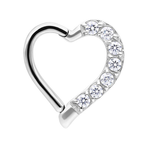Crystal Heart Ring