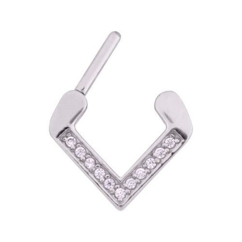Jewelled Triangle Septum Clicker