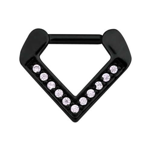 Jewelled Triangle Septum Clicker