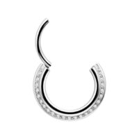 Jewelled Concave Septum Clicker