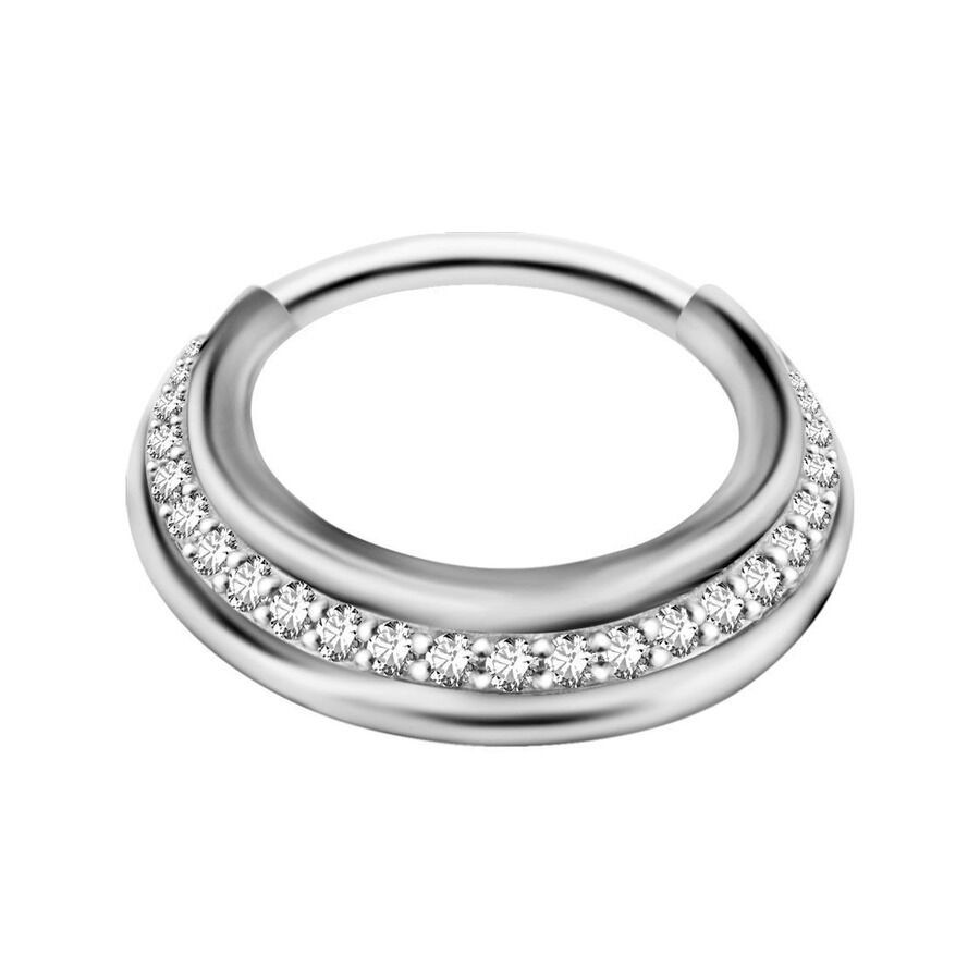 Jewelled Concave Septum Clicker