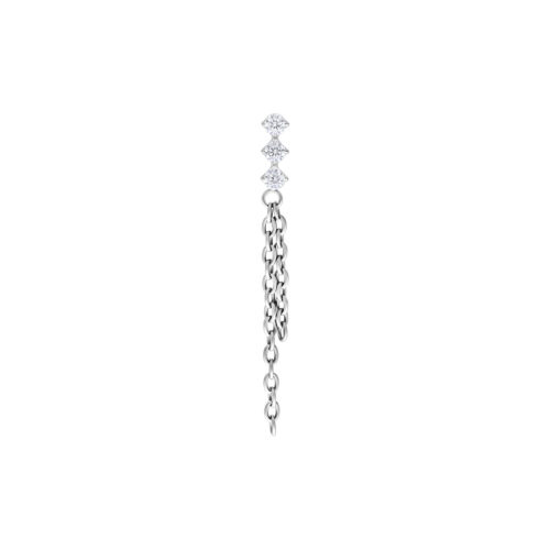 Push Fit Dangling Crystal Chains Attachment