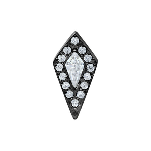 Push Fit Crystal Shield Aufsatz - Black Metal