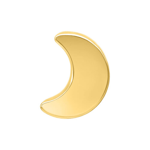 Push Fit Moon Attachment - Golden Metal
