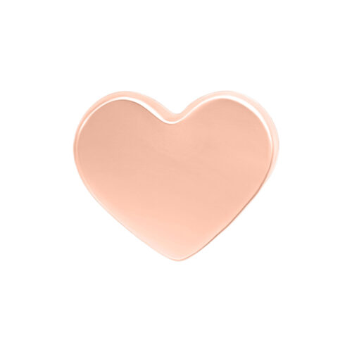 Push Fit Heart Attachment - Rosegold