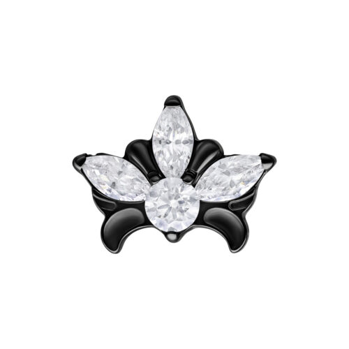 Push Fit Tiara Attachment - Black Metal