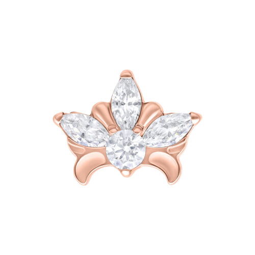 Push Fit Tiara Attachment - Rosegold
