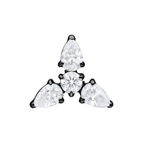 Push Fit Trinity Attachment - Black Metal