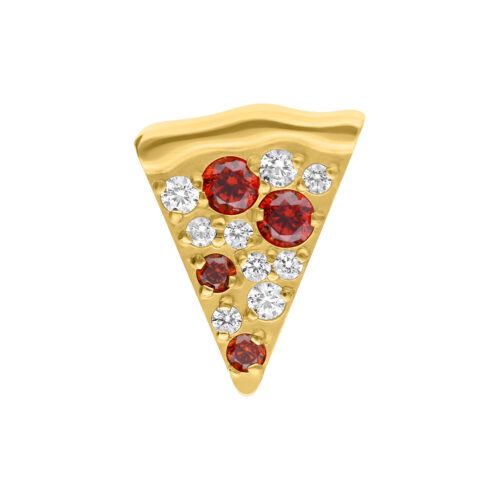 Push Fit Crystal Pizza Slice Attachment