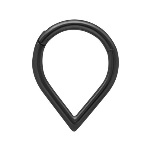 Teardrop Clicker - Black Metal