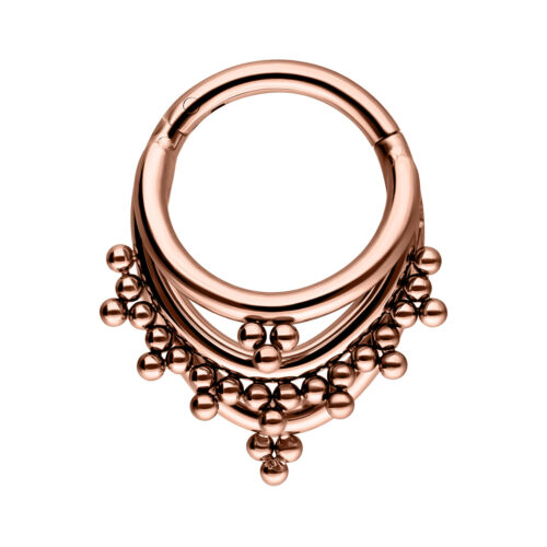 Triple Oriental Clicker - Rosegold