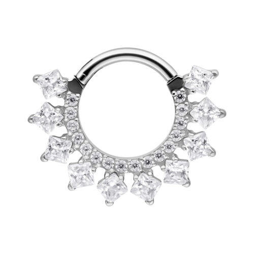 Crystal Halo Septum Clicker