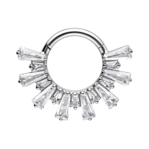Crystal Sunray Septum Clicker