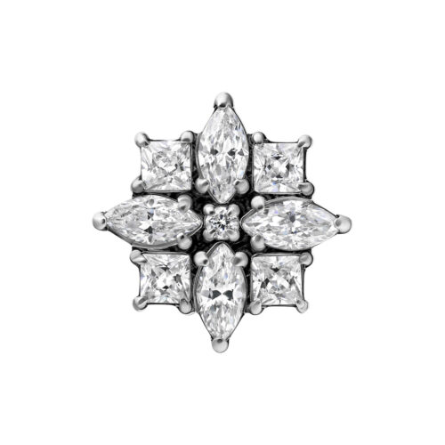 Terminale Aurora per filetto interno in titanio