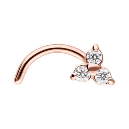 Trinity Nosestud<!--6422994291a4a--> - Rosegold