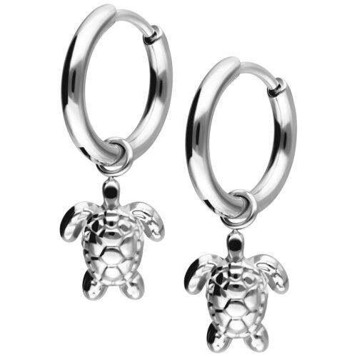 Little Turtle Hoops Pair