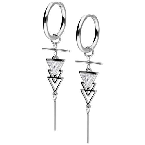 Little Artdeco Hoops Pair